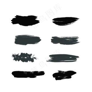 中国风手绘毛笔笔刷