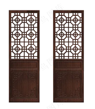 古典门窗,免抠元素