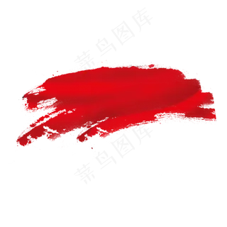 中国风红色水墨边框,免抠元素