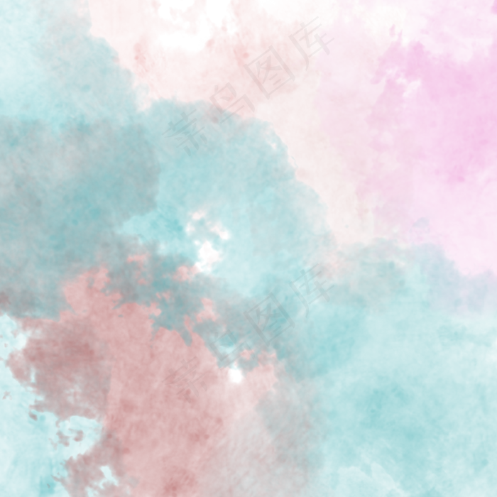 淡彩水墨水彩效果底纹背景元素,免抠元素
