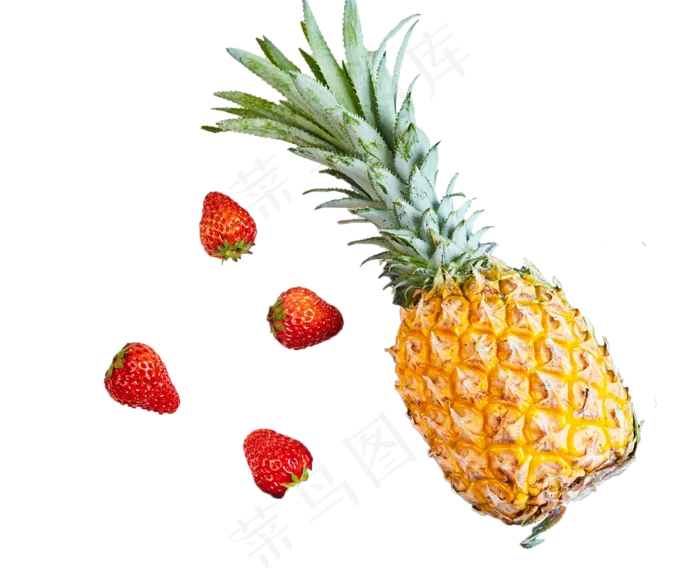 水果菠萝(1582X1330(DPI:300))psd模版下载