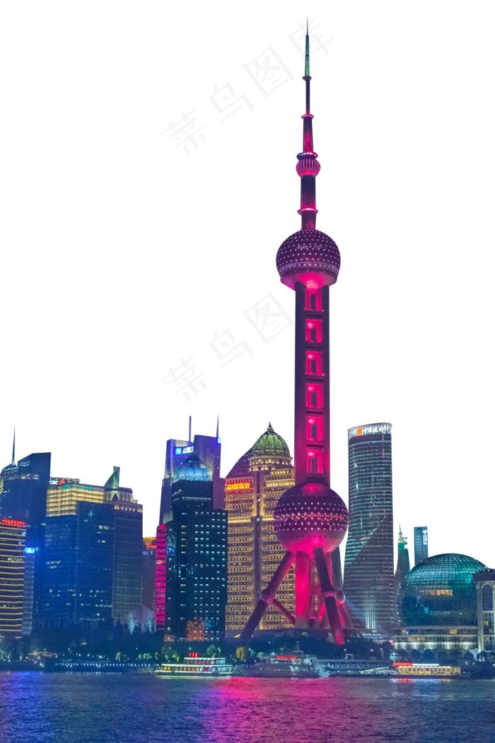 东方明珠,免抠元素(1000X1500(DPI:300))psd模版下载