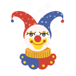 愚人节小丑玩具摆件