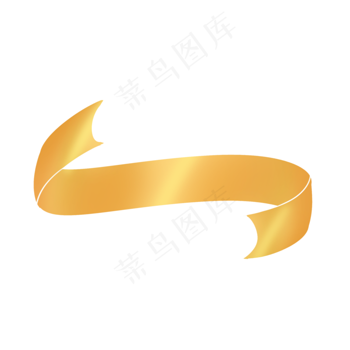 金黄色横向母亲节飘带(2000X2000(DPI:300))psd模版下载