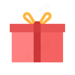 情人节粉色图标风礼物盒元素,免抠元素