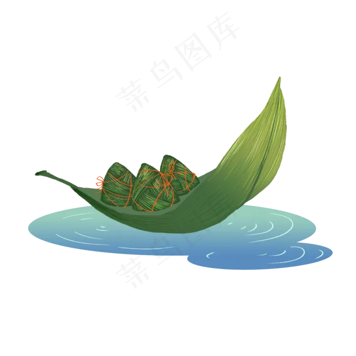 创意端午节粽子船(2000X2000(DPI:300))psd模版下载