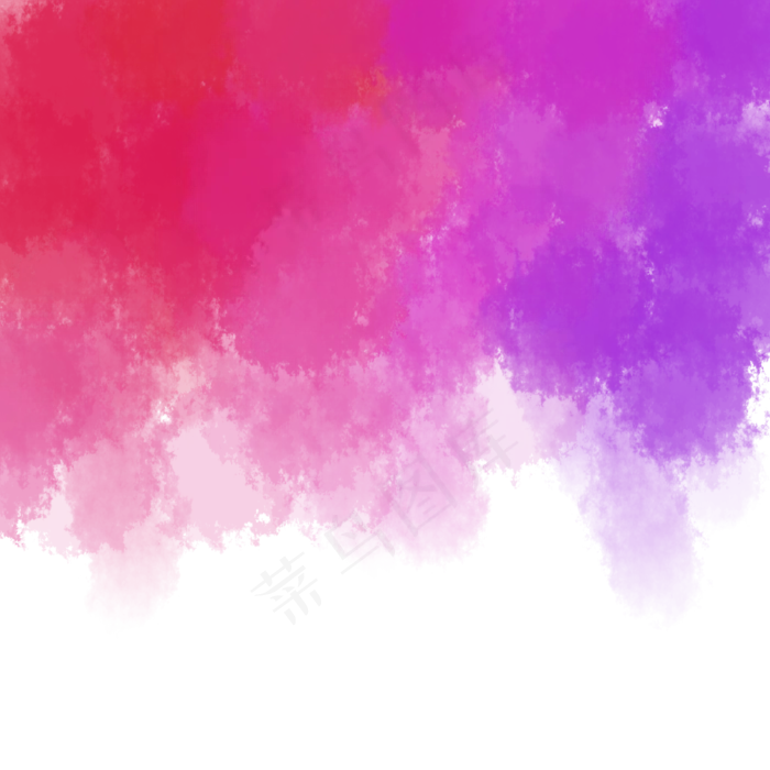 少女心免扣水彩底纹,免抠元素(2000*2000px 300 dpi )psd模版下载