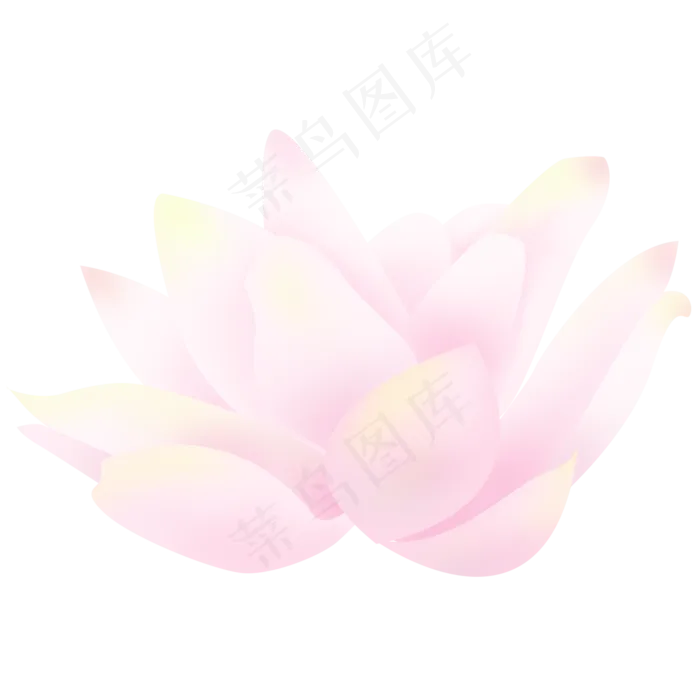 粉色荷花(2000X2000(DPI:300))psd模版下载
