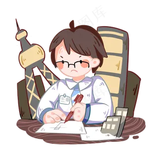 劳动节快乐劳动手绘