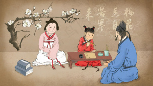 古代小孩父母教育
