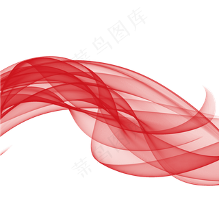 丝绸红色丝绸漂浮丝绸,免抠元素