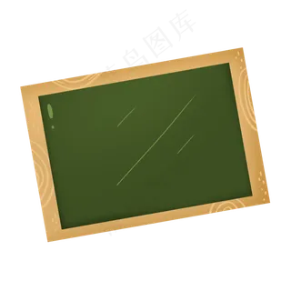 深绿色卡通手绘六一儿童节黑板