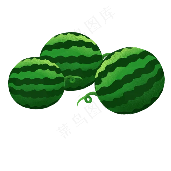 卡通西瓜(2000X2000(DPI:300))psd模版下载
