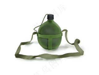 红色教育红军水壶