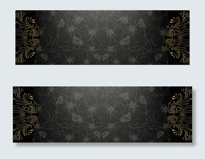 商务邀请函简约大气黑色