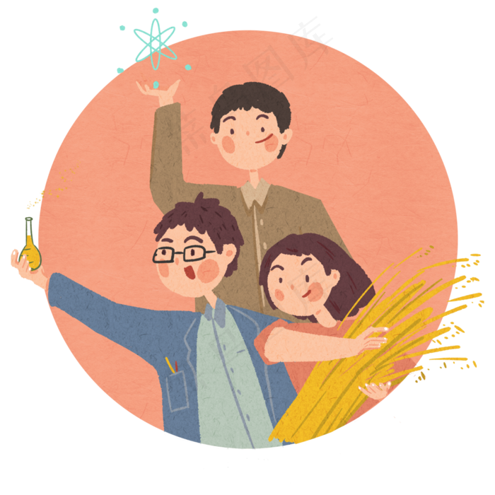 劳动节五一学生青年职业敬业PNG,免抠元素(4000*4000px 300 dpi )psd模版下载
