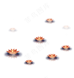 中秋节河灯下载,免抠元素