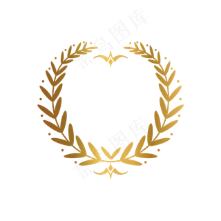 金色稻穗植物,免抠元素