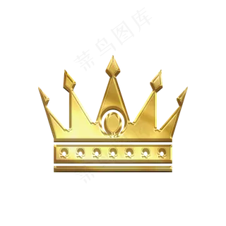 38女王节王冠矢量可编辑立体图,免抠元素