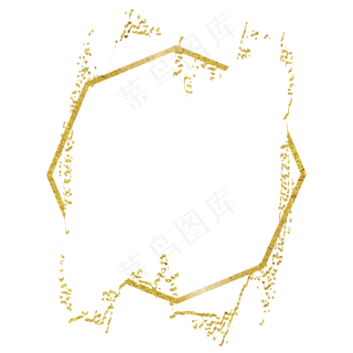 八角形笔刷边框