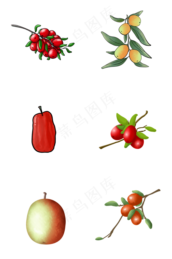 营养可口的枣子组合(2000X3020(DPI:300))psd模版下载