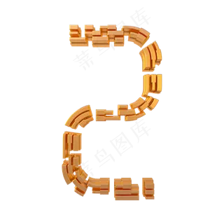 科技线条倒计时周年庆数字2