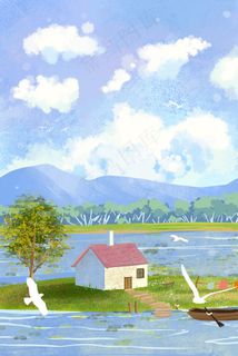 治愈系风景花花草草小清新