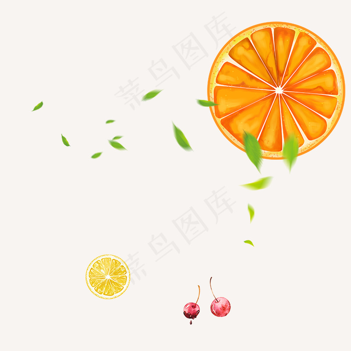 新鲜水果促销主图(800*800px 	        )psd模版下载