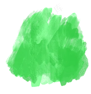 绿色创意笔刷