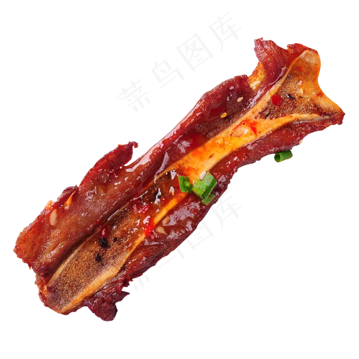 香辣烤羊排,免抠元素(2000*2000px 300 dpi )