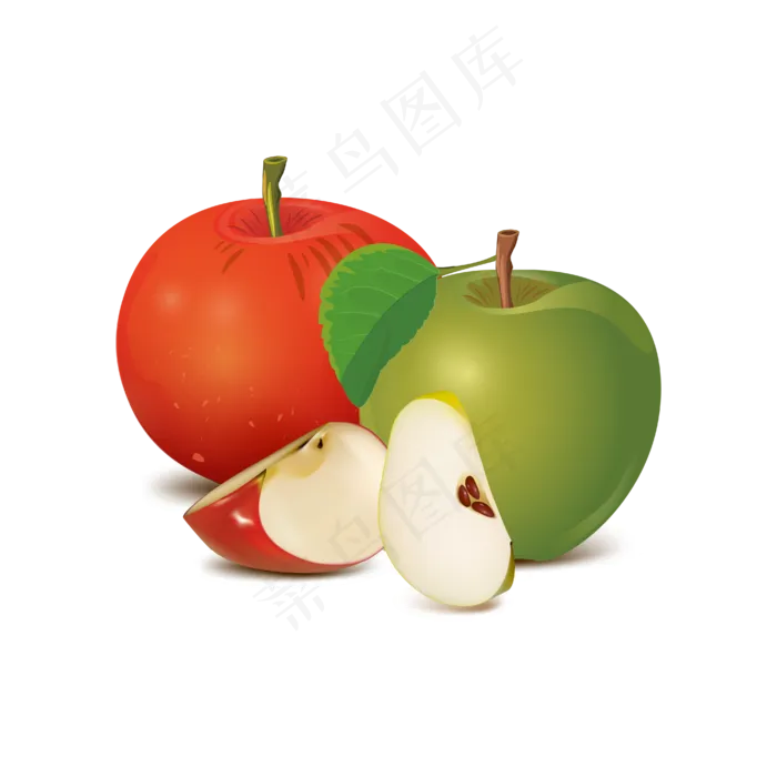 矢量手绘卡通水果ai矢量模版下载