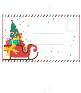 圣诞节明信片
