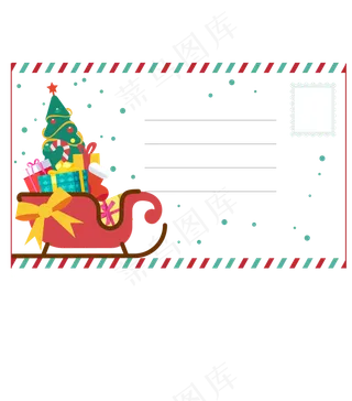 圣诞节明信片
