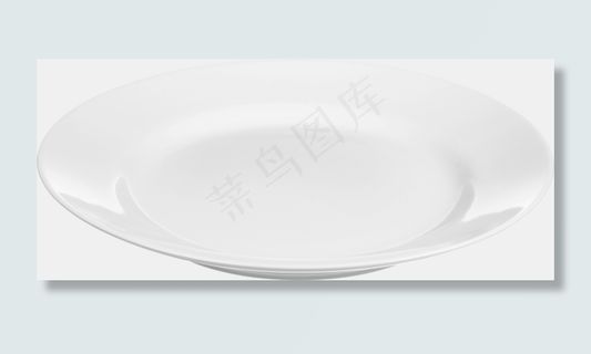 白色陶瓷盘子,免抠元素
