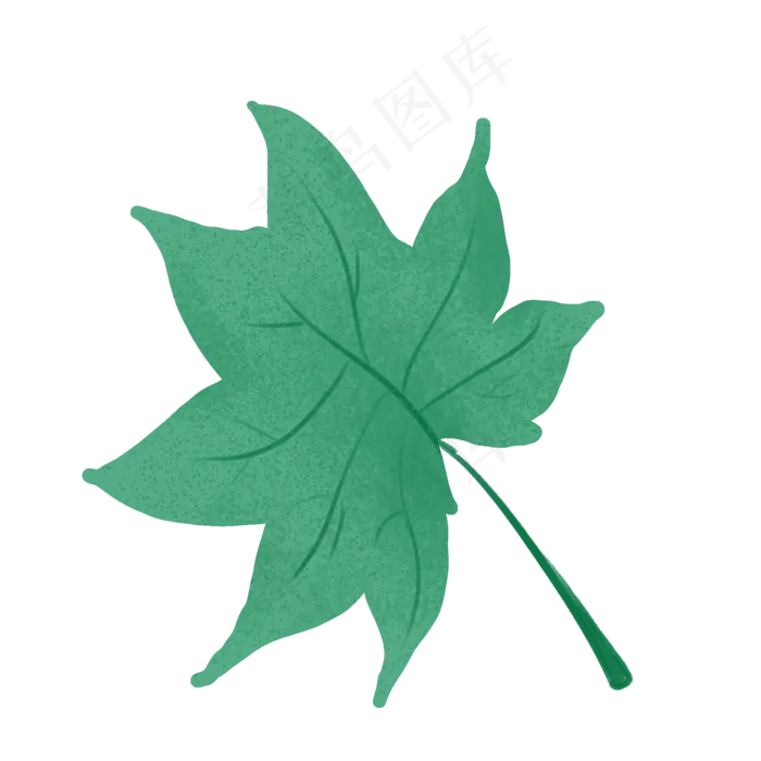 春季绿色枫叶大绿叶(2000X2000(DPI:300))psd模版下载