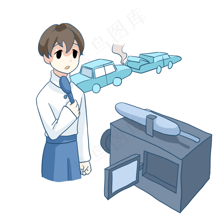 现场直播记者