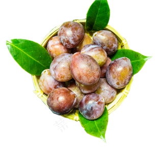 一盘李子,免抠元素