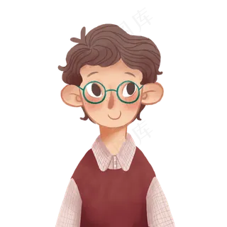 520情侣头像手绘男孩