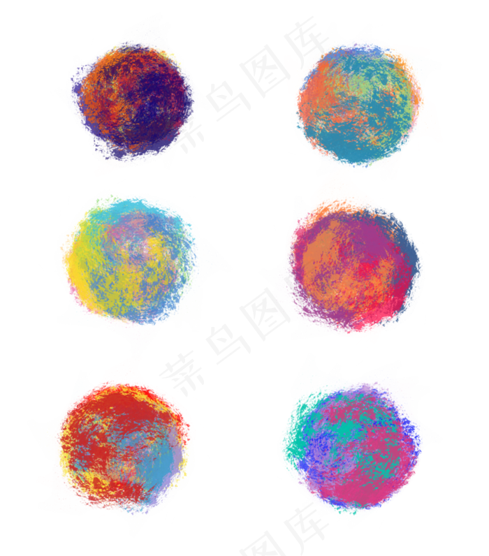 油画笔刷笔触质感(2480X2820(DPI:300))psd模版下载
