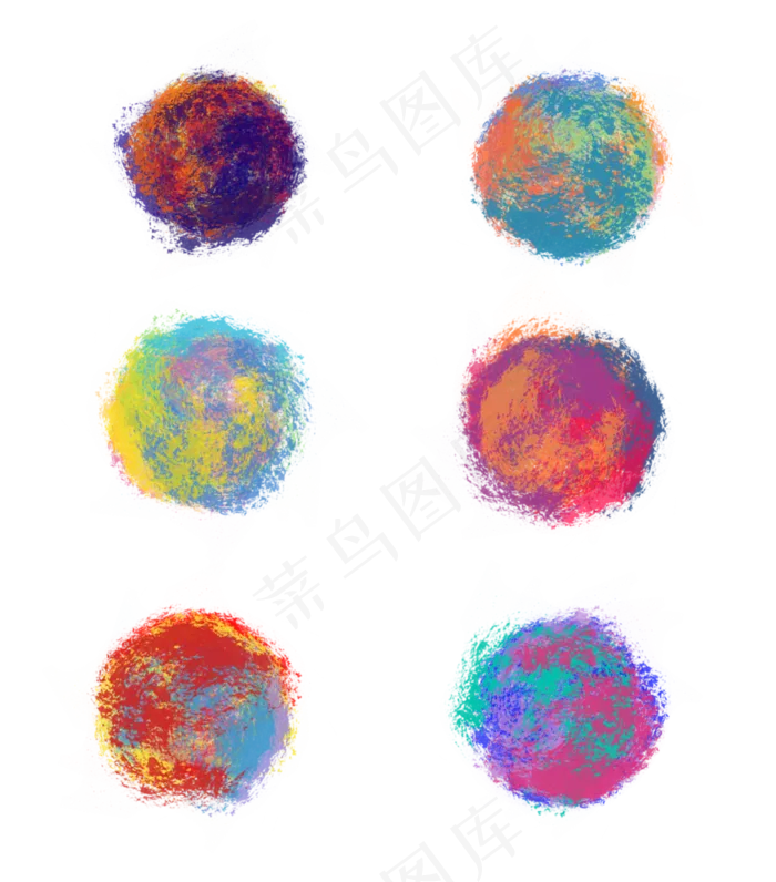 油画笔刷笔触质感(2480X2820(DPI:300))psd模版下载