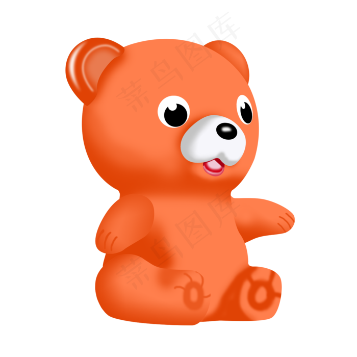 六一玩具小熊(2000X2000(DPI:300))psd模版下载