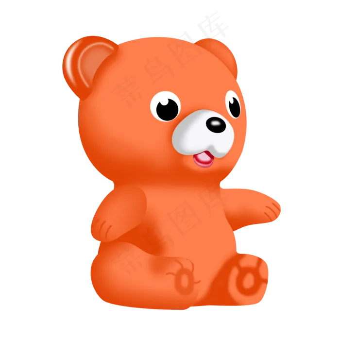 六一玩具小熊(2000X2000(DPI:300))psd模版下载