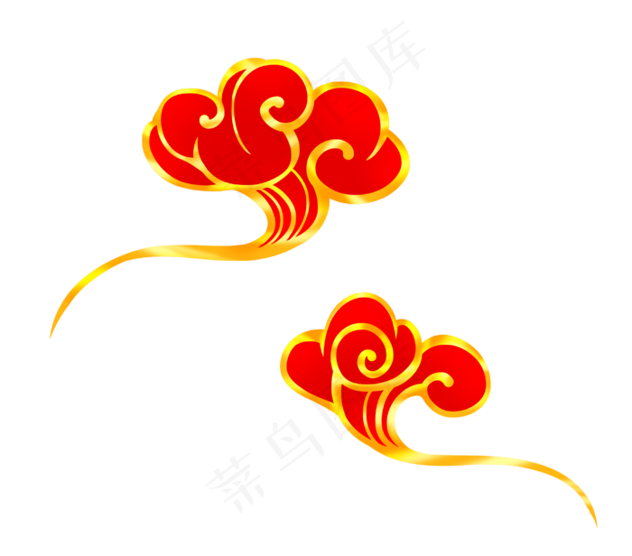 云纹中国风祥云国潮(2953X2598(DPI:300))psd模版下载