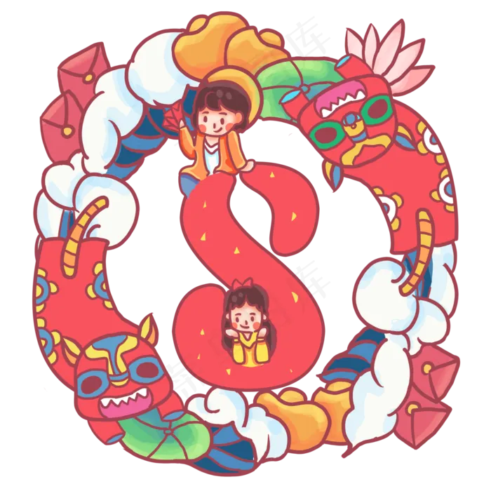 小人数字设计倒数(2000X2000(DPI:300))psd模版下载
