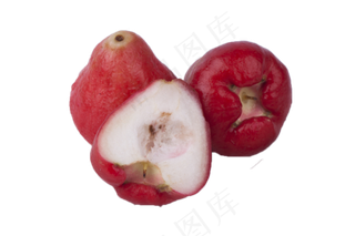 新鲜美味的莲雾果