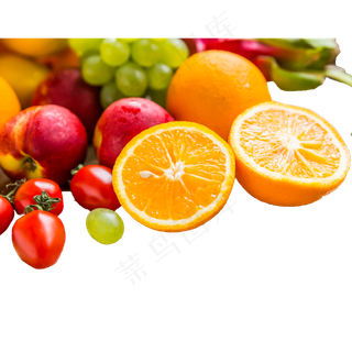 夏日新鲜水果橙子