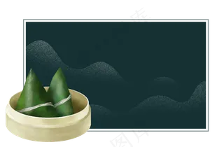 矩形中国风端午节边框