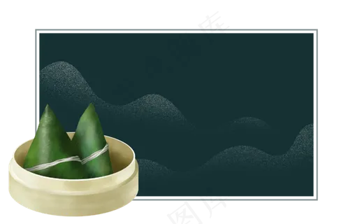 矩形中国风端午节边框 矩形中国风端午节边框