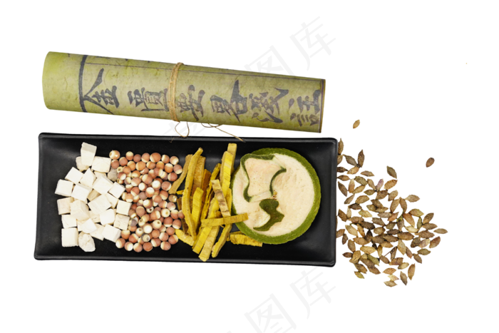 药材记录实物,免抠元素