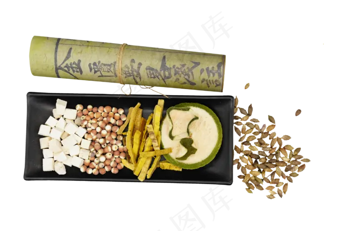 药材记录实物,免抠元素(3000*2000px 300 dpi )